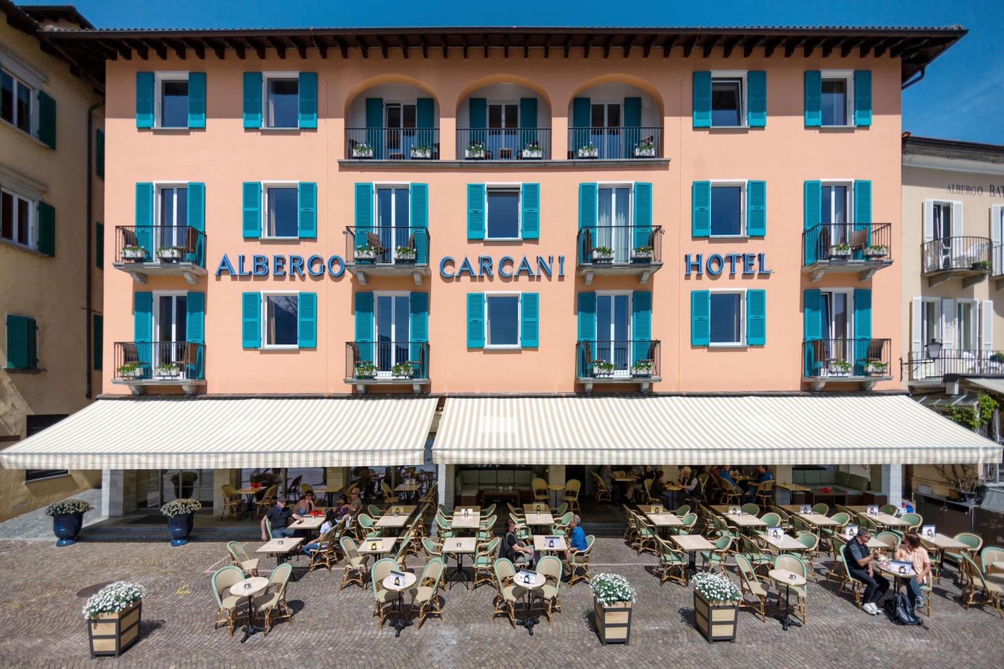 Albergo Carcani Ascona Zewnętrze zdjęcie